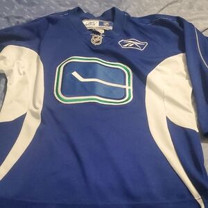 Vancouver Canucks Early 2000's Authentic Reebok Practice Jersey....